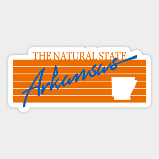 Retro Natural State Sticker